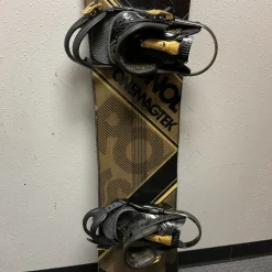 Used Rossignol ONEMAGTEK Mens Board/Bindings Black And Gold 156 cm