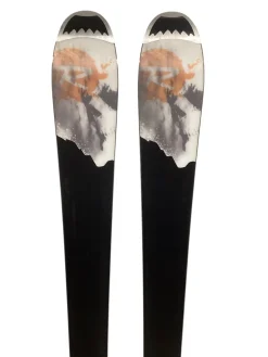 Used Rossignol PHANTOM SC87 Mens DH Ski/Binding Black 178 cm