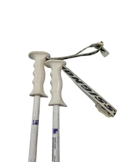 Used Rossignol POLES Girls DH Ski Pole White 80 cm / 32 in