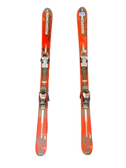 Used Rossignol RADICAL DH SKI Boys DH Ski/Binding Red 130 cm