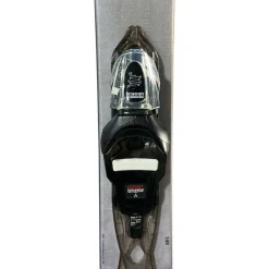 Used Rossignol RALLYBIRD 90 Womens DH Ski/Binding Grey 140 cm