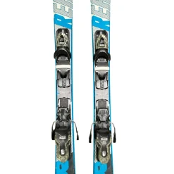 Used Rossignol REACT 2 CARBON Mens DH Ski/Binding Royal Blue 146 cm