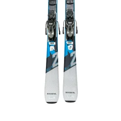 Used Rossignol REACT 2 CARBON Mens DH Ski/Binding Royal Blue 162 cm