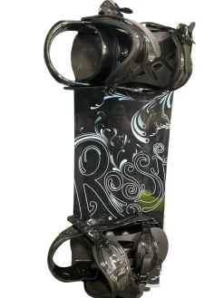 Used Rossignol RESERVE Mens Board/Bindings Black 143 cm