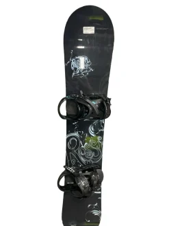 Used Rossignol RESERVE Mens Board/Bindings Black 143 cm