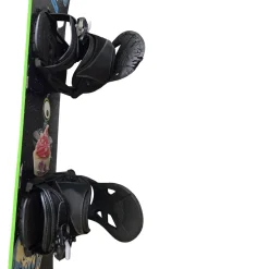 Used Rossignol SCAN 110 W/ HEAD ADJ BINDINGS Boys Board/Binding Black 110 cm