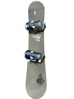 Used Rossignol SUBLIME Womens Snowboard Only Black 143 cm