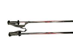 Used Rossignol TEA Mens DH Ski Pole Black 120 cm / 48 in