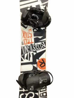 Used Rossignol TRICK STICK Mens Board/Bindings Black 154 cm