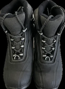 Used Rossignol Womens NNN XC Ski Boots Black W 07-07.5 / JR 05.5-06