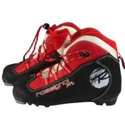 Used Rossignol Womens NNN XC Ski Boots Brown W 07-07.5 / JR 05.5-06