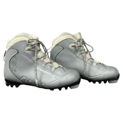 Used Rossignol Womens NNN XC Ski Boots Grey M 07-07.5 / W 08-08.5