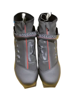 Used Rossignol Womens NNN XC Ski Boots Black M 08.5-09 / W 09-09.5