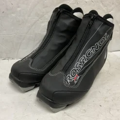 Used Rossignol X1 ULTRA Boys NNN XC Ski Boots Black W 05-05.5 / JR 03.5-04