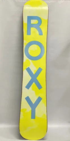 Used Roxy ALLY BTX Womens Snowboard Only Turquoise And Purple 151 cm
