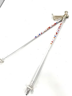 Used Roxy SWEATHEART Girls DH Ski Pole White 95 cm / 38 in