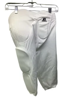 Used Russell RUSSELL YOUTH PANTS Youth FB Integrated Pants White LG