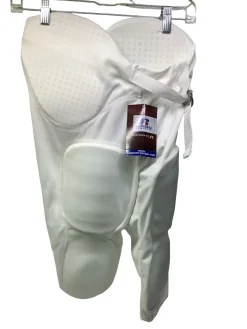 Used Russell WHITE FB PANTS Youth FB Integrated Pants White XL