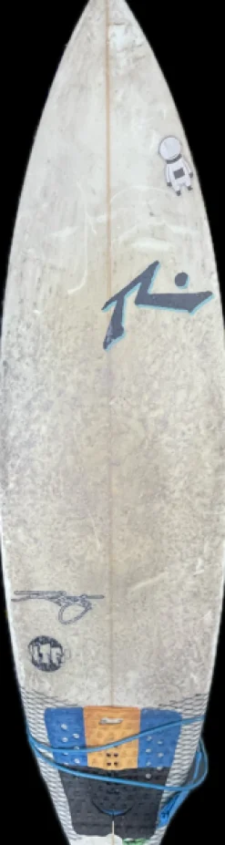Used Rusty WTF Surfboard White 5Ft 8In