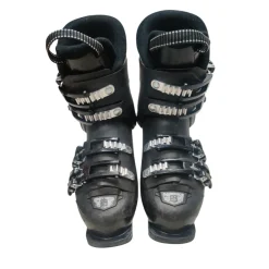 Used Salomon 4 BUCKLE Boys Down Hill Ski Boot Black 215 MP