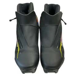 Used Salomon Boys SNS XC Ski Boots Black W 05-05.5 / JR 03.5-04
