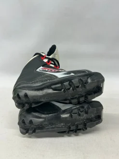 Used Salomon Boys SNS XC Ski Boots Black YT-11