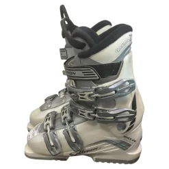 Used Salomon BREEZE IRONY THERMIC FIT Girls DH Ski Boot White 230 MP - J05 - W06