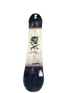 Used Salomon CRAFT Mens Snowboard Only Black 158 cm