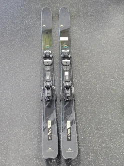 Used Salomon DYNASTAR Womens DH Ski/Binding Black 175 cm