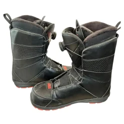 Used Salomon FACTION BOA Mens Snowboard Boots Black Senior 11