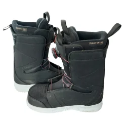 Used Salomon FACTION BOA Mens Snowboard Boots Black Senior 9