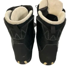Used Salomon FACTION BOA Womens Snowboard Boots Black Senior 9