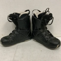Used Salomon FACTION Mens Snowboard Boots Black Senior 8