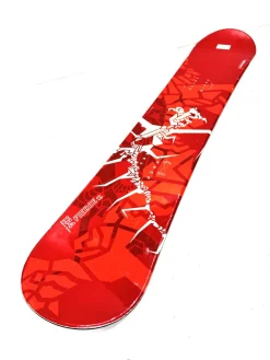 Used Salomon FIERCE 134 Boys Snowboard Only Red 134 cm