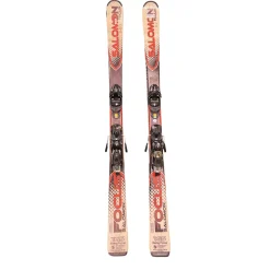Used Salomon FOCUS Mens DH Ski/Binding White 165 cm