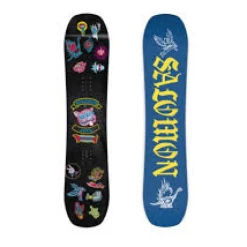 Used Salomon GRAIL Boys Snowboard Only Black 125 cm