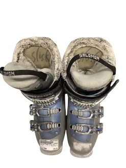 Used Salomon IRONY 6 Girls DH Ski Boot Grey 230 MP - J05 - W06