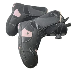 Used Salomon IVY WMNS BOA SB BOOTS SZ 9.5 Womens Snowboard Boots Black Senior 9.5