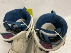 Used Salomon IVY Womens Snowboard Boots White Senior 7.5