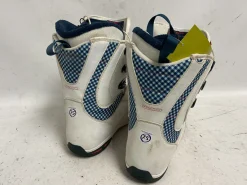 Used Salomon IVY Womens Snowboard Boots White Senior 7.5