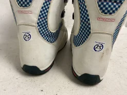 Used Salomon IVY Womens Snowboard Boots White Senior 7.5