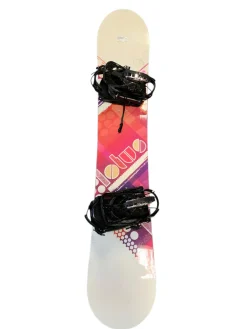 Used Salomon LOTUS Womens Board/Bindings White 153 cm