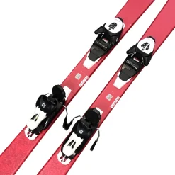 Used Salomon LUX Girls DH Ski/Binding Pink 130 cm