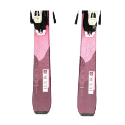 Used Salomon LUX JR Girls DH Ski/Binding Pink 150 cm