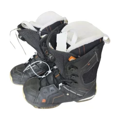 Used Salomon MAORI WOMENS SB BOOTS SZ9.5 Womens Snowboard Boots Black Senior 9.5