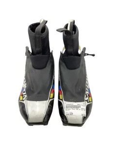 Used Salomon Mens SNS XC Ski Boots Black M 08.5-09 / W 09-09.5
