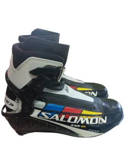 Used Salomon Mens SNS XC Ski Boots Black M 09.5 / W 09.5-10