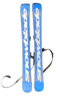 Used Salomon MINIMAX SPACEFRAME Boys DH Ski/Binding Royal Blue 95 cm