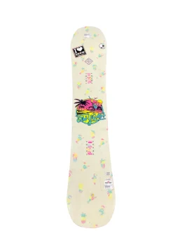 Used Salomon OH YEAH Girls Snowboard Only White 138 cm