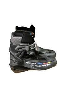 Used Salomon PILOT Mens SNS XC Ski Boots Grey M 08 / W 08.5-09